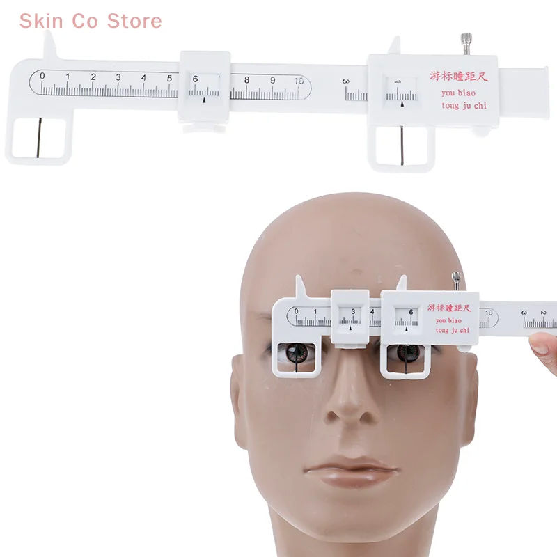 [CO]1X Measure Optical Vernier PD Ruler Pupil Distance Meter Eye Ophthalmic Tool[CO]