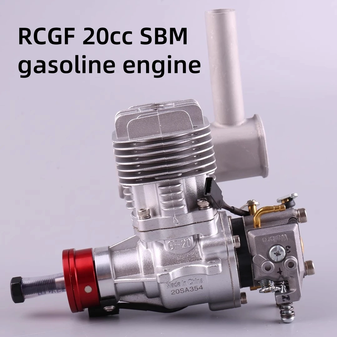 

RCGF 20cc SBM Бензиновый двигатель RC Модель с неподвижным крылом Самолет Дрон Двухтактные топливные двигатели