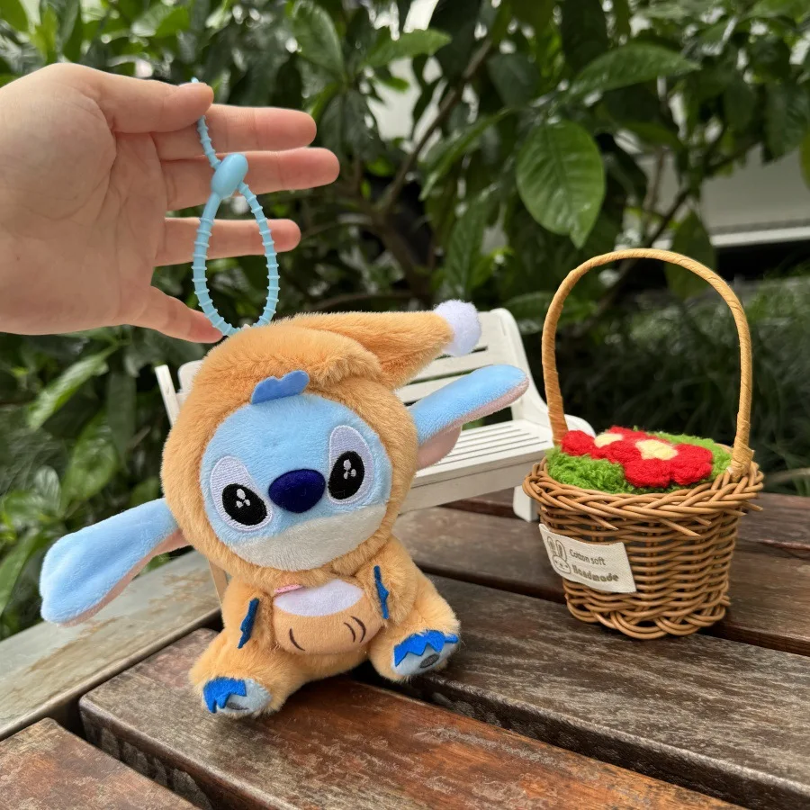 Kawaii accessoires point peluche jouet Lilo & point porte-clés porte-clés poupée manger quelque chose avant dormir série sac à dos pendentif fille