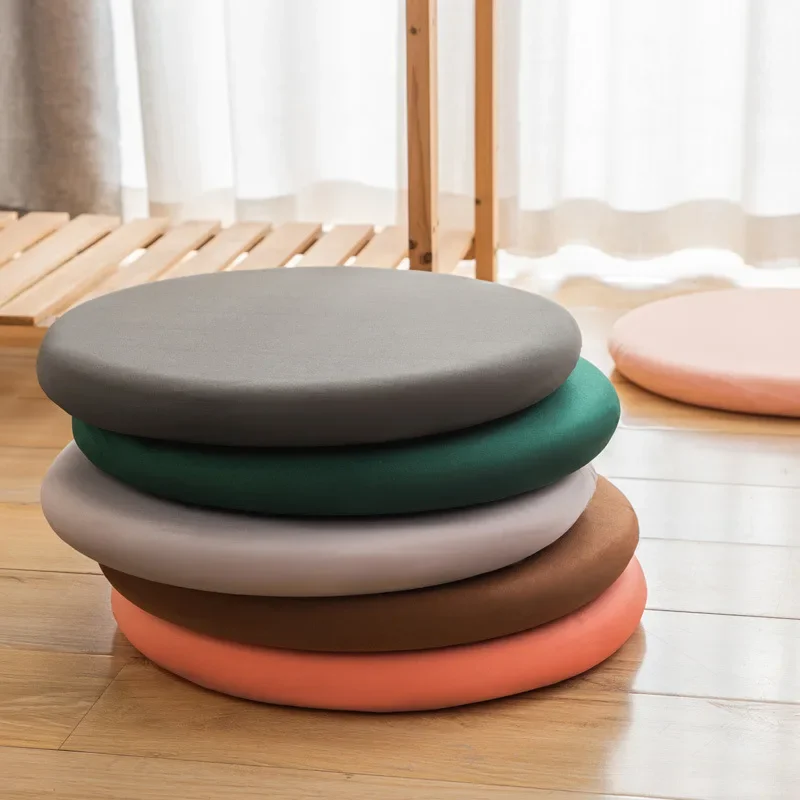 

Round memory foam cushion, chair, futon mat, floor mat, suitable for home, office, home decoration