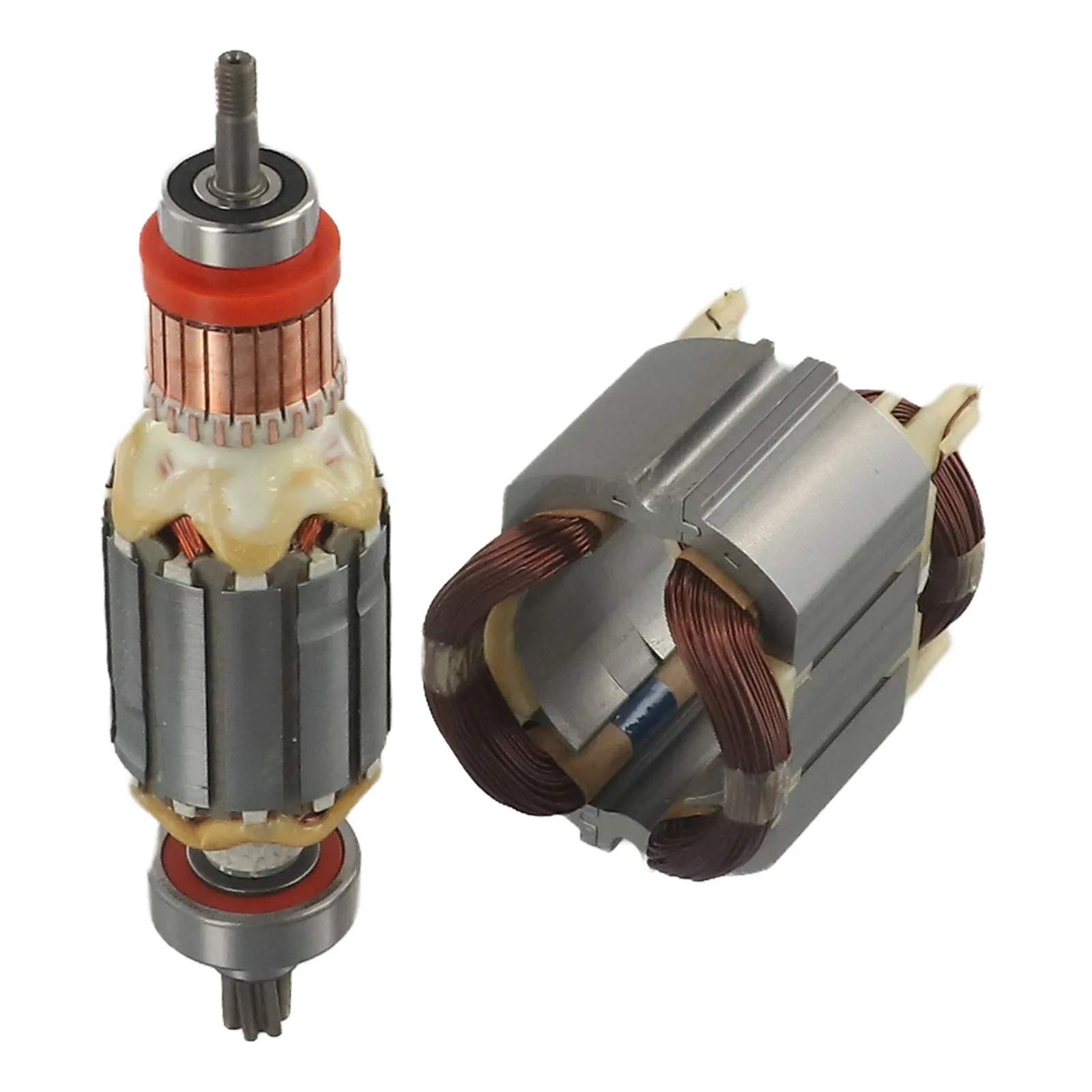 4pcs/Set Rotor Stator And Carbon Brush 6.5x11x25mm Applicable For HR4003C HR4013C HR4001CX HR4011C HR4001C 513888-4  625758-6