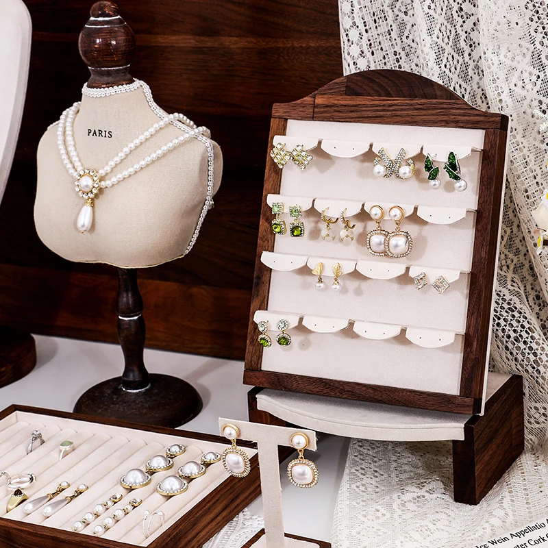 

Necklace Chain Bust Jewelry Holder Elegant Mannequin Model for Home Bedroom Dresser