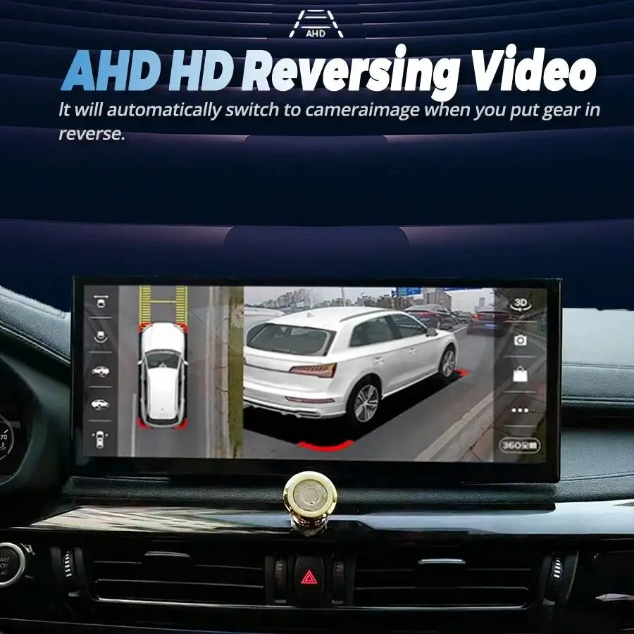 15.8” Android Auto For BMW X5 X6 F15 F16 2013-2018 Stereo Car Radio Multimedia Video Player Navigation Wireless Carplay GPS WiFi