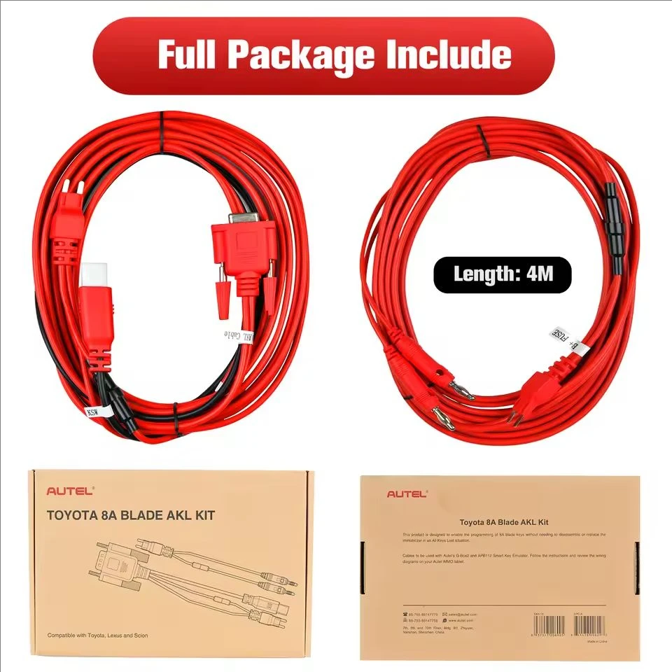 Рисунок 2 - Кабель Autel для Toyota 8A AKL с коробкой