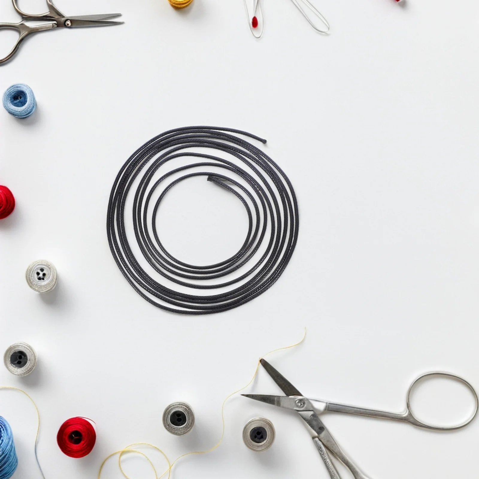 Corde d'artisanat en PU pour bricolage, accessoires d'expression faciale, matériau Durable réutilisable pour l'artisanat et les conceptions créatives