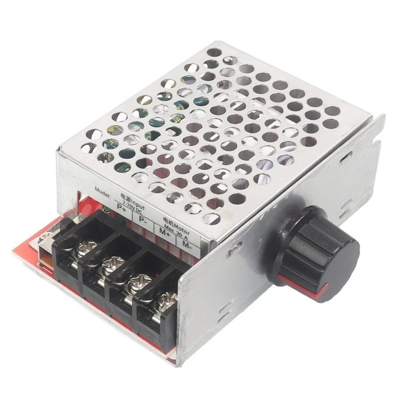 For PWM Motor Governor 12V24V60V70V30A Speed Switch, Module Controller