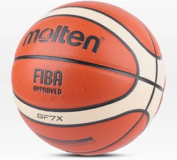 Molten-BG5000 GF7X Ballon standard de basket-ball pour hommes et femmes, Ballon d'entraînement, Compétition de certification officielle, Équipe de basket-ball