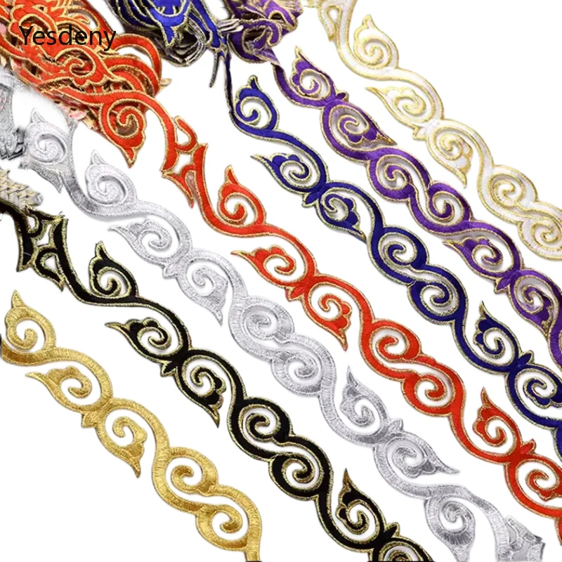 4M New Embroidery Water Soluble Lace Hook Lace Costumes Handmade DIY Wedding Accessories Tools