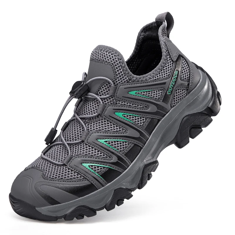 

Men Women Breathable Hiking Shoes Climbing Trekking Sneakers Outdoor Wading Shoes Hunting Tactical Boots Anti-slip Mesh Shoes