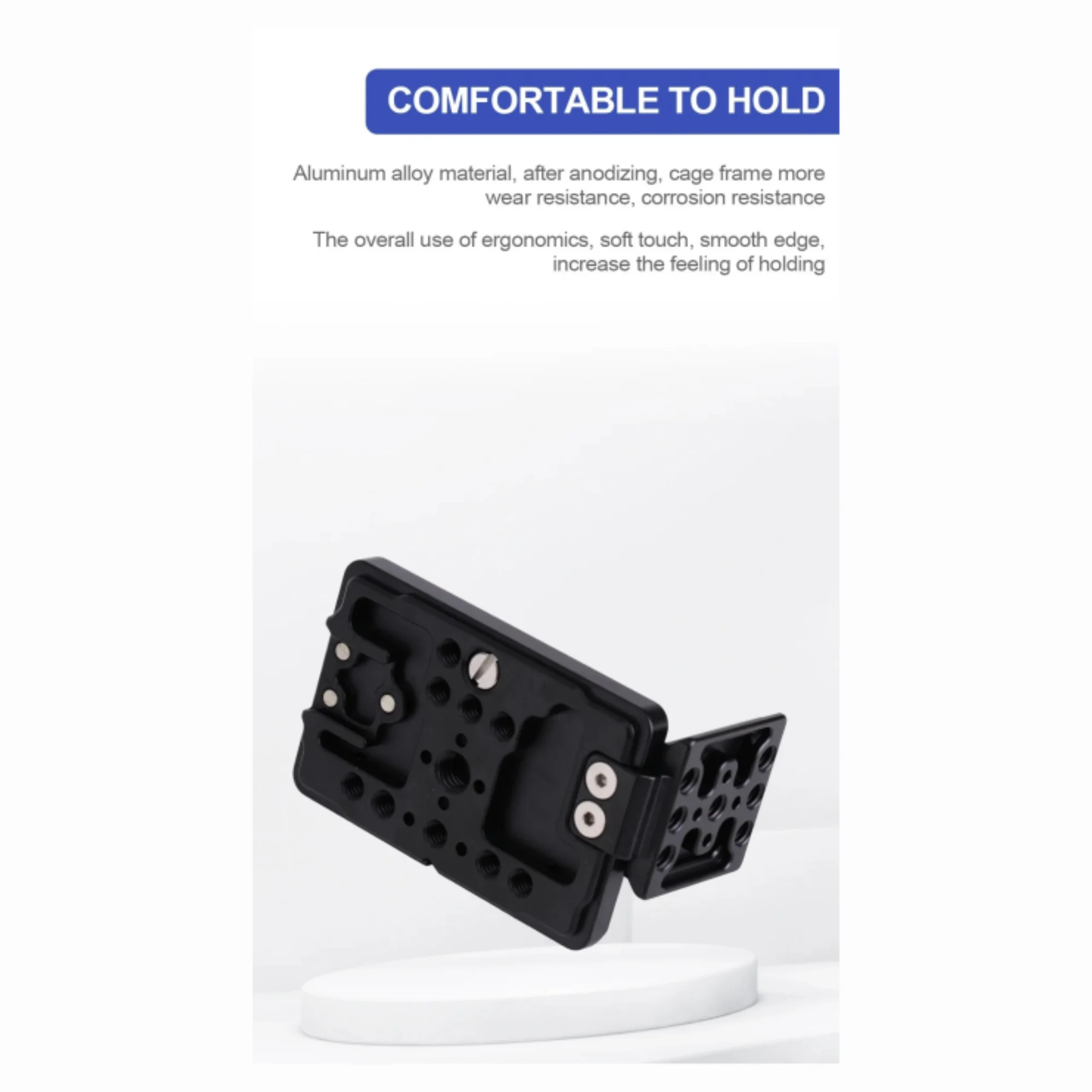 YANZUO 907x Quick Installation Board For Hasselblad 907 Base Plate 38mm Aka Standard Bare Metal Protection Bracket