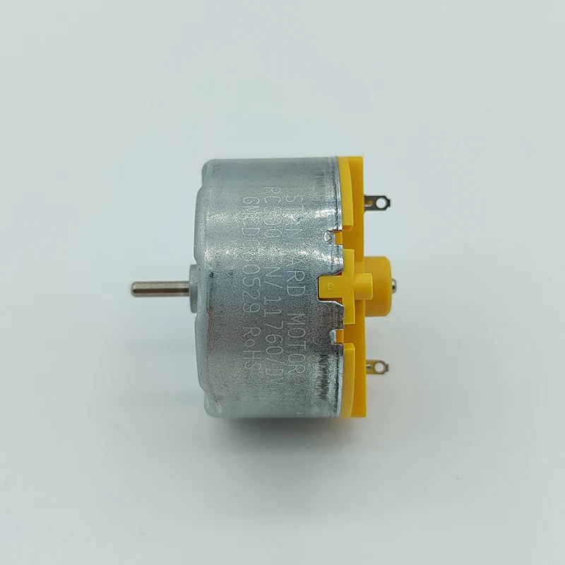 Standard Motor RC500-FN/11760 Mini 32mm Round Spindle Motor DC 12V 18V 24V 7800RPM Metal Brush Micro 500 Motor DIY Sweeper Robot