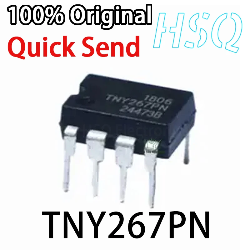 5PCS New Original TNY267PN DIP-7 Inline TNY267P Power Management IC Chip