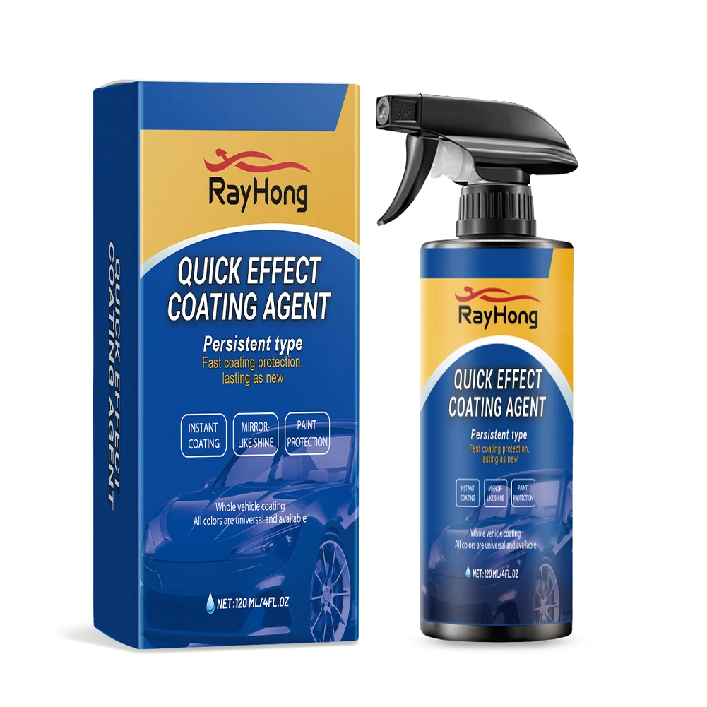 1-5 Stuks 120 Ml Auto Coating Hydrofobe Bescherming Sneldrogende Auto Polijsten Onderhoud Spray Waterafstotende spray Auto Accessoires - afbeelding 2
