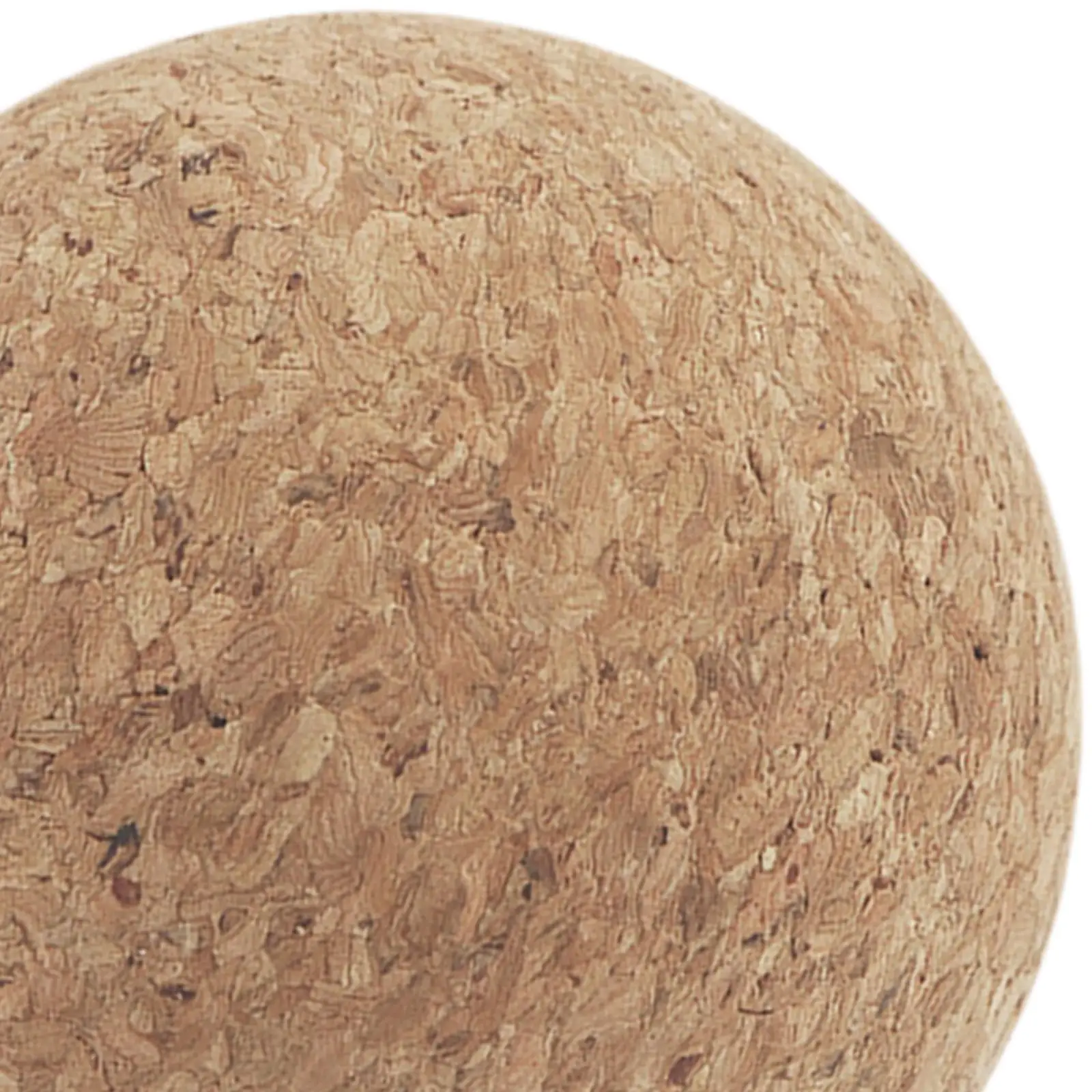 كرة تدليك الفلين أداة محمولة معدات كرة اليوغا للتدريب الرياضي المنزلي 8 سم