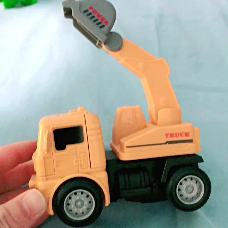 

Multi-Function Deformation Robot, Kids Engineering Vehicle & Fire Truck Transformer Toy, STEM Educational Hands-on Gift for Boys