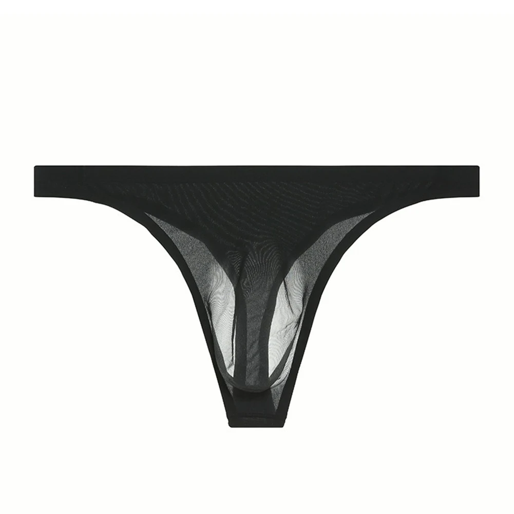 

New Stylish Fashion Briefs Thongs Sexy Solid Color Regular See Through Spring Summer Underwear Winter G-string