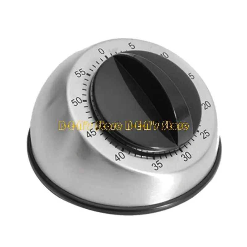 Y1AD Alarm Kitchen Timer Round Mechanical Countdown Time-Reminder Cooking Baking Tool