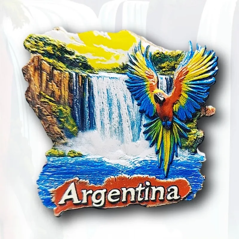 

Republic of Argentina Fridge Magnets Travelling Souvenirs Iguazu Falls Fridge Stickers Home Decoration Wedding Gifts