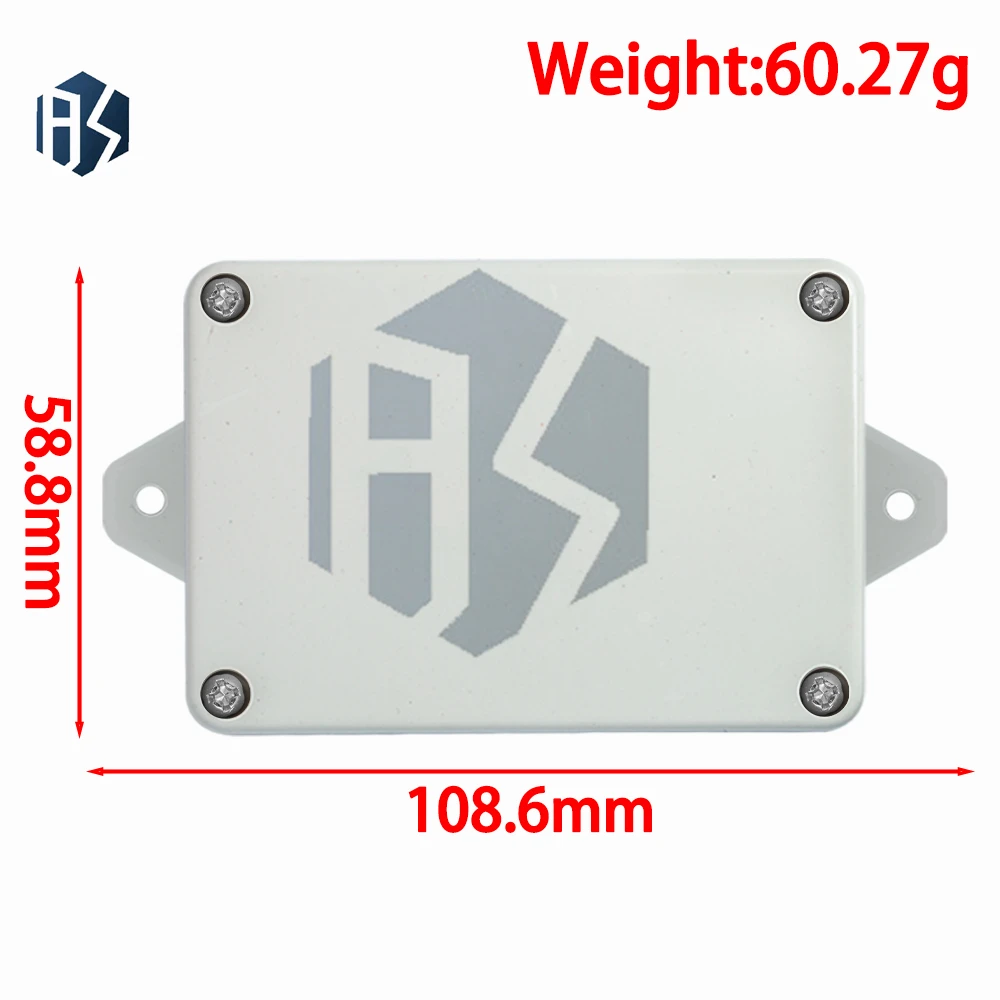 حافظة واقية لمشروع الإلكترونيات والكابلات - حاوية بلاستيكية مقاومة للماء مقاس 85 × 58 × 33 مم #3