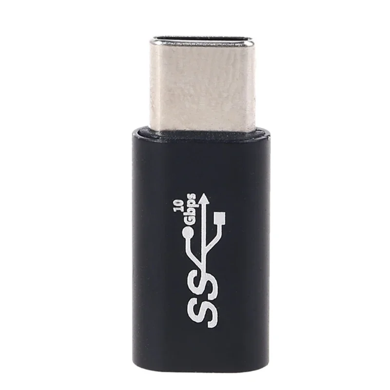 C타입-USB 3.0 어댑터, OTG USB C-C타입 수 암 컨버터 커넥터, 35EA