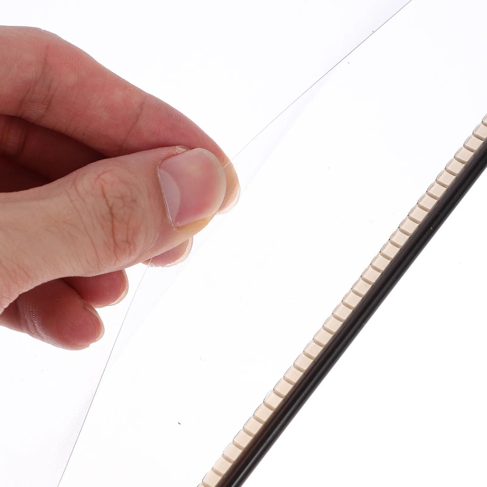 Plastic Hanging File Organizer Transparent Wall Mounted File Folder Holder Office Wall Organizer Document Storage Box