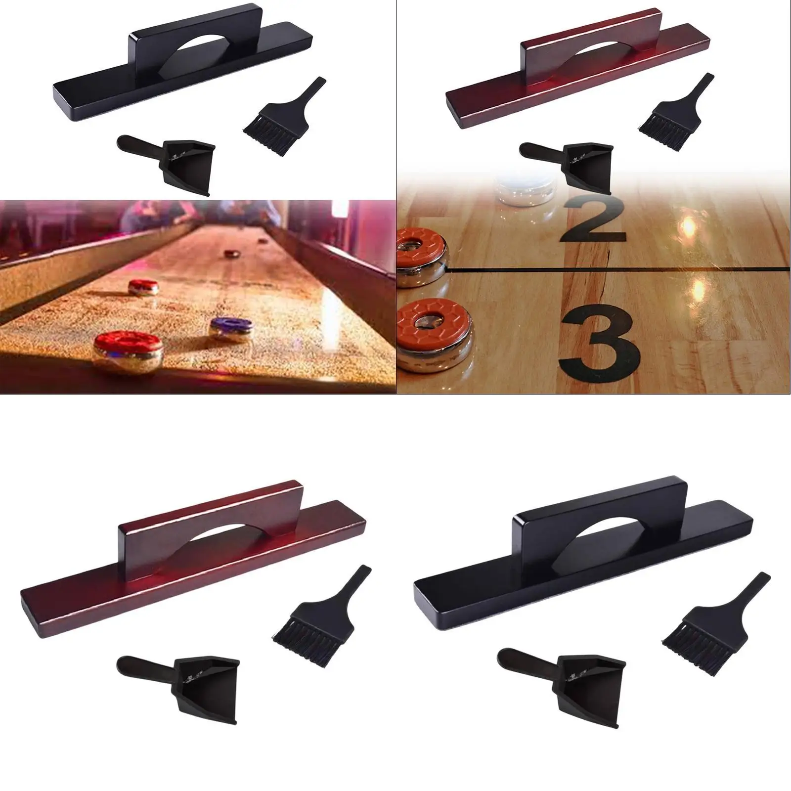 

Shuffleboard Cleaning Brush Wooden Shuffleboard Cleaner Shuffleboard Sweep