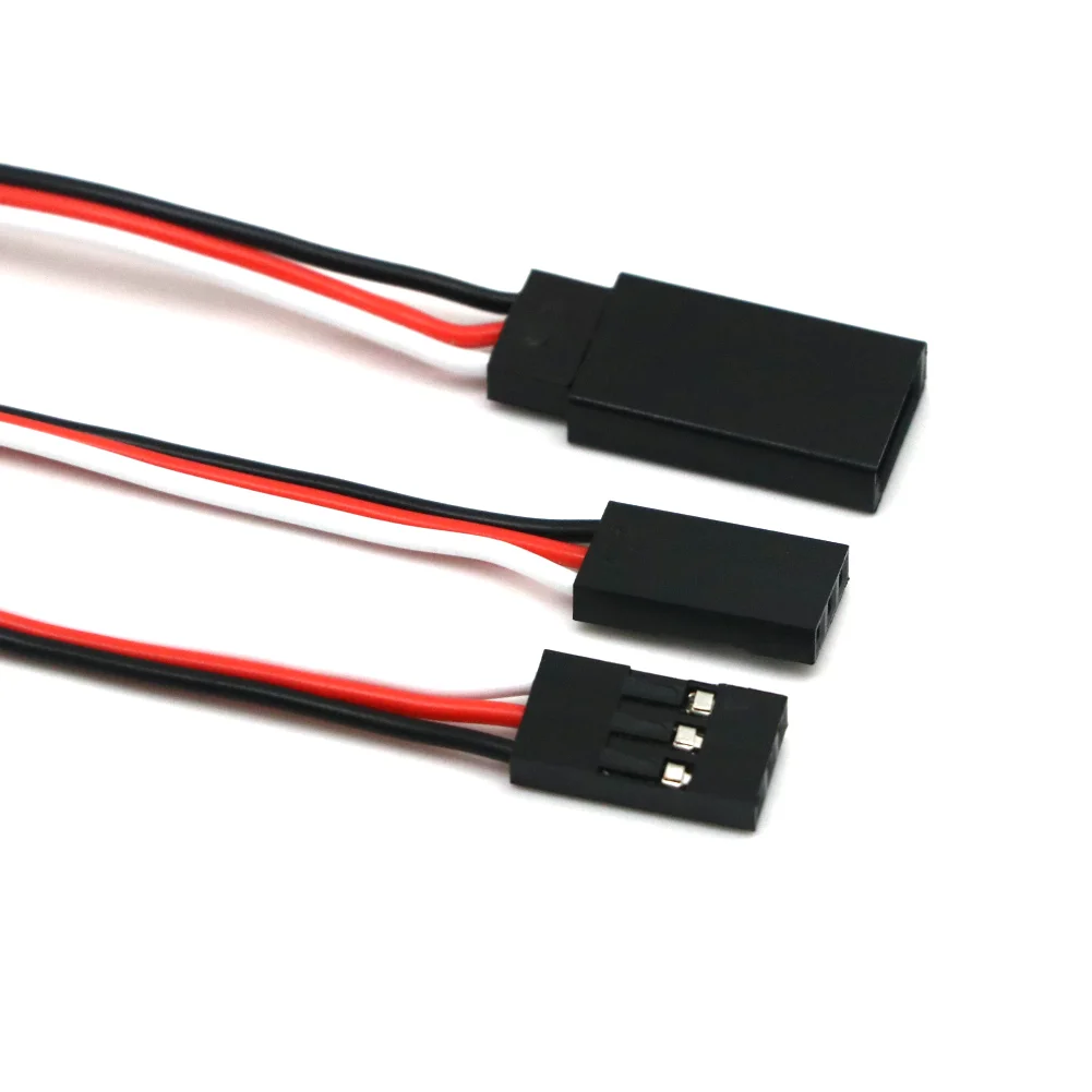 10 stücke 100mm/150mm/200mm/300mm/500mm RC Servo Verlängerung Kabel kabel Draht Blei JR Für Rc Hubschrauber Rc Drone – Detail 15