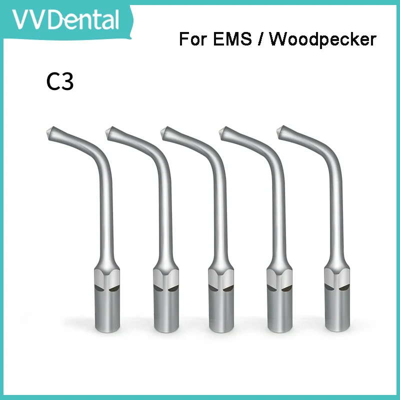 

VV Dental 1pcs 5pcs Ultrasonic Dental Scaler Prosthetics Tip C3 for EMS / WOODPECKER