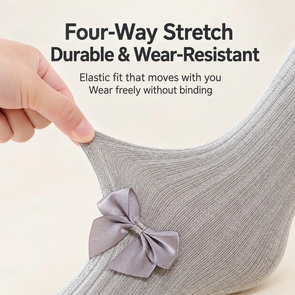 Class A Cotton Girls Knit Leggings Solid Color Twisted Texture Pantyhose Stretch Fabric Four Way Stretch Children Tights