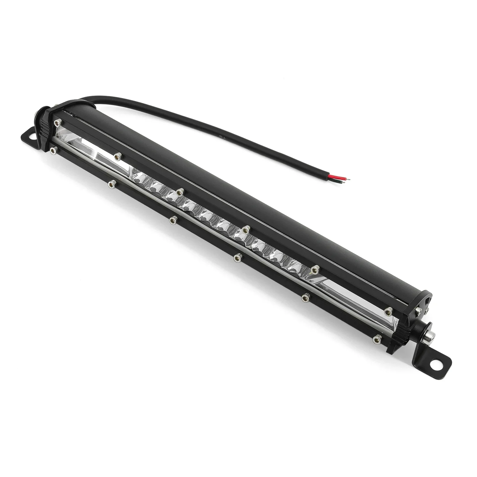 10/20 Zoll LED-Lichtleiste LED-Arbeitsleuchten für Dach 12V 24V Flutlicht Spotlicht Fahrlicht Nebelscheinwerfer für Jeep LKW Anhänger 4x4 Offroad – Detail 4