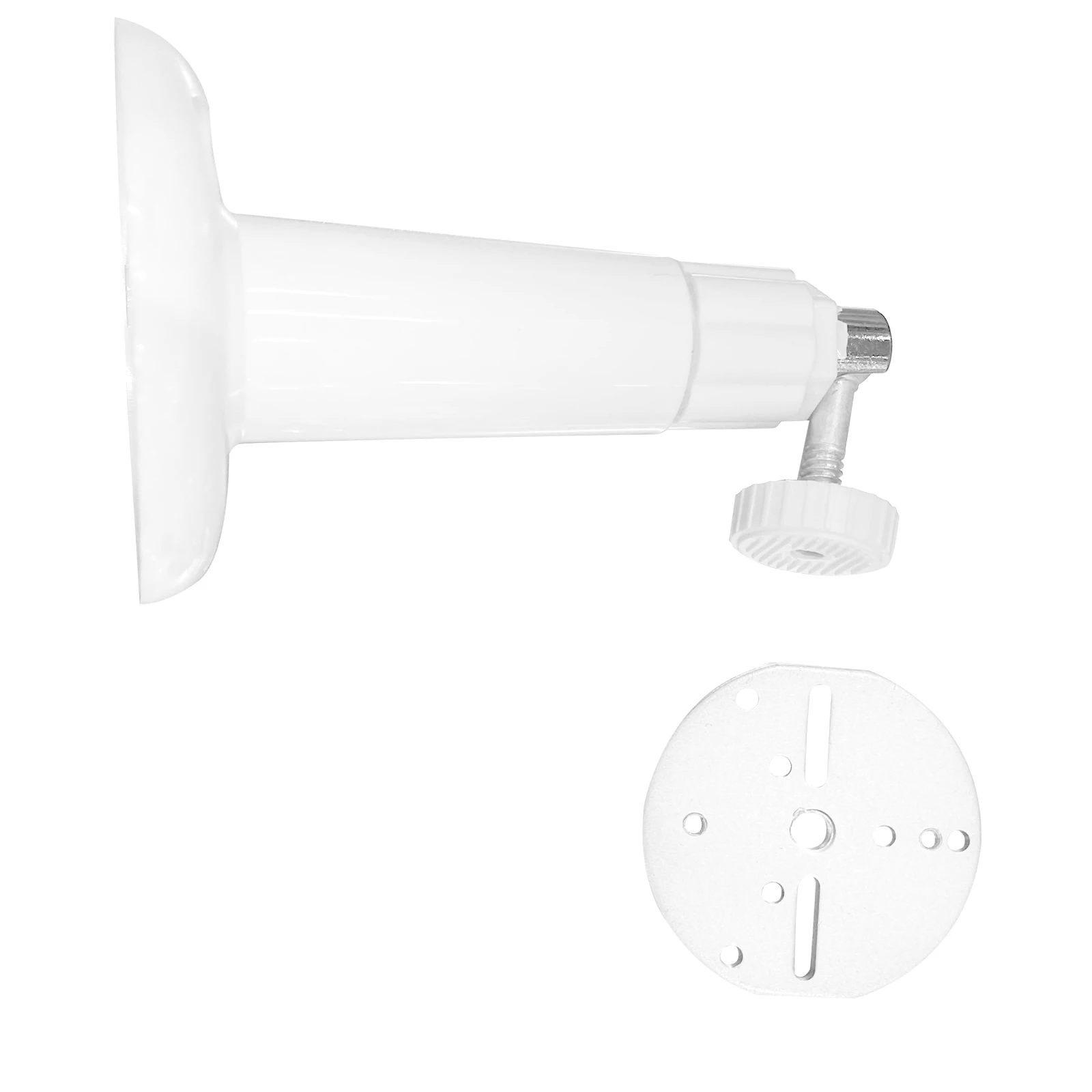 

2pcs Wall Mount Bracket Security Adjustable Tilt Holder CCTV Rack for Home Durable Easy Install Angle