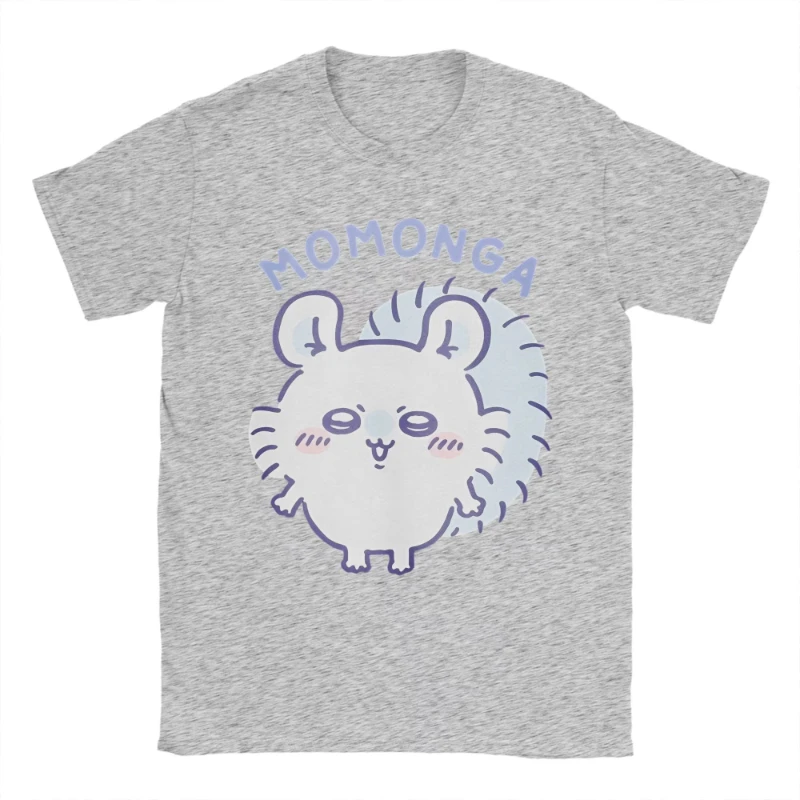 في صيف وخريف 2025، قمصان Momonga المطبوعة برسوم كارتونية فضفاضة وممتعة وأكمام قصيرة مناسبة لكل من الرجال والنساء #3