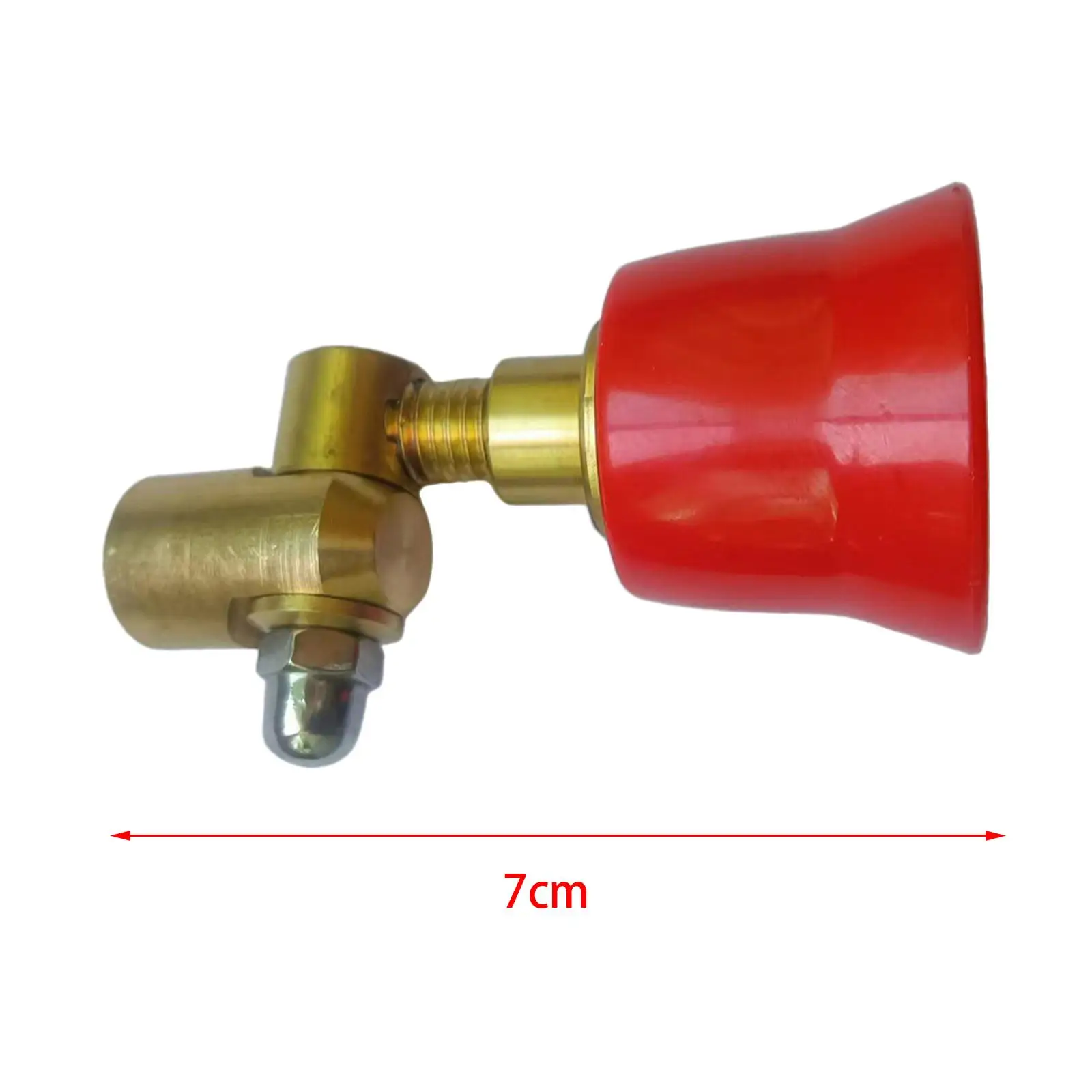 Rotating Brass Misting Nozzle High Pressure Sprayer Adapter Fitting for Greenhouse Outdoor Cooling Kit