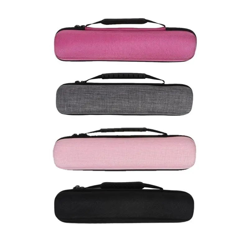 

E8BD Water Resistant EVA Instrument Storage Case Secure Zippers Closure Compact Case For Recorders Flutes And Accessories