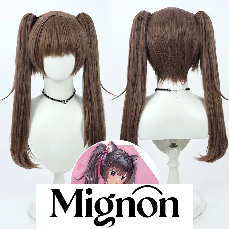 

Goddess of Victory: NIKKE Nihilister, парик для косплея, съемный хвост, подарок на Хэллоуин