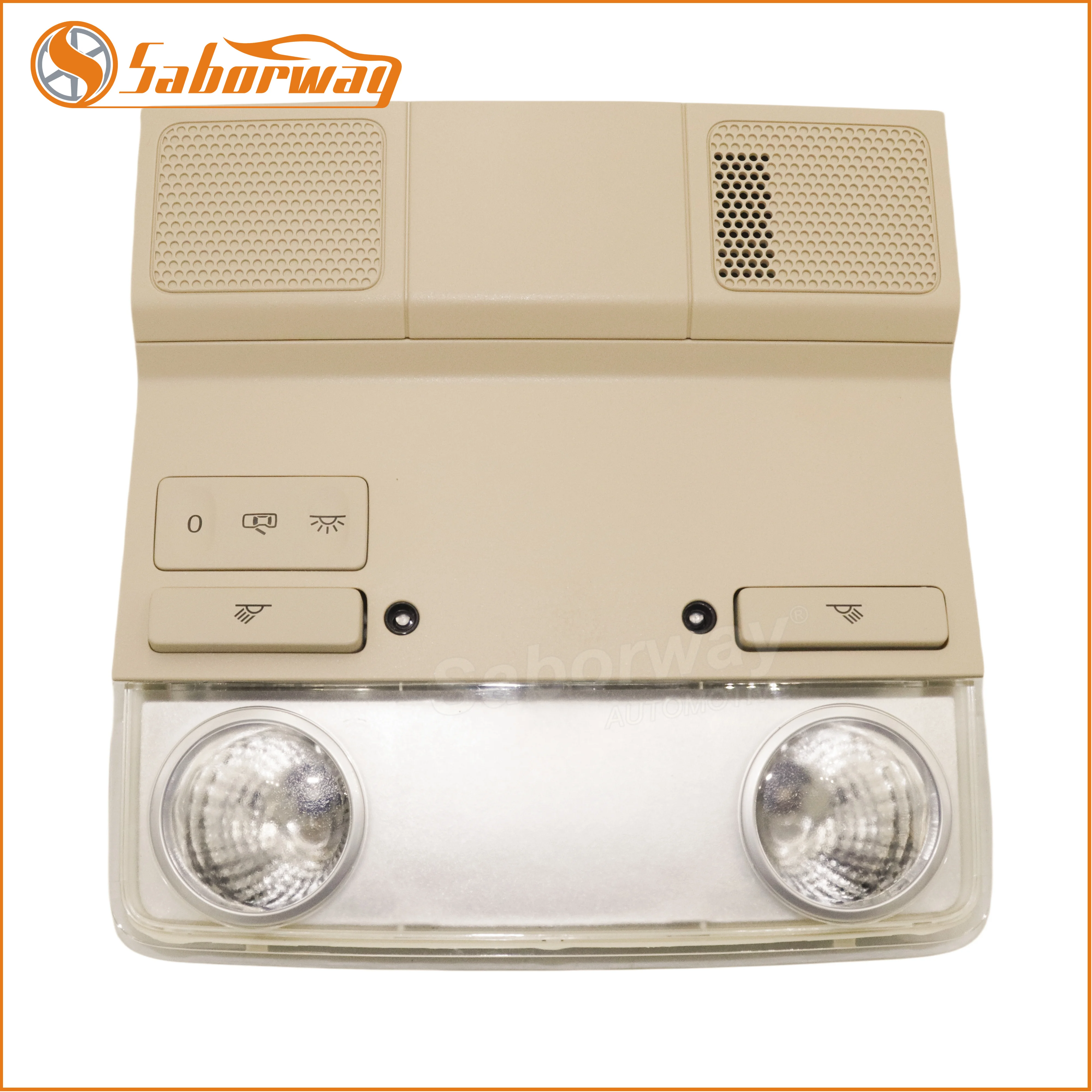 Saborway Beige Front Dome Light Lamp Reading Light For CC Golf Passat Jetta 1KD947105B 1KD 947 105B