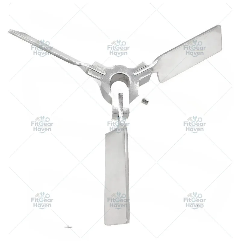 Mixer 304 Stainless Steel Blade Agitator Umbrella Retractable High Speed Unfolding Folding