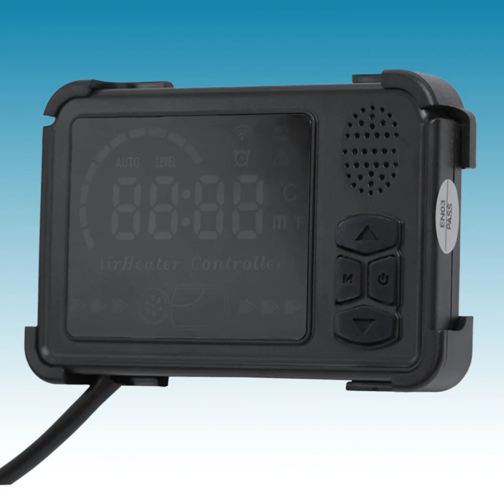 LCD Screen Remote Control Switch For 12V 24V 1-5KW Heater Vehicle Mounted Temperature Controller
