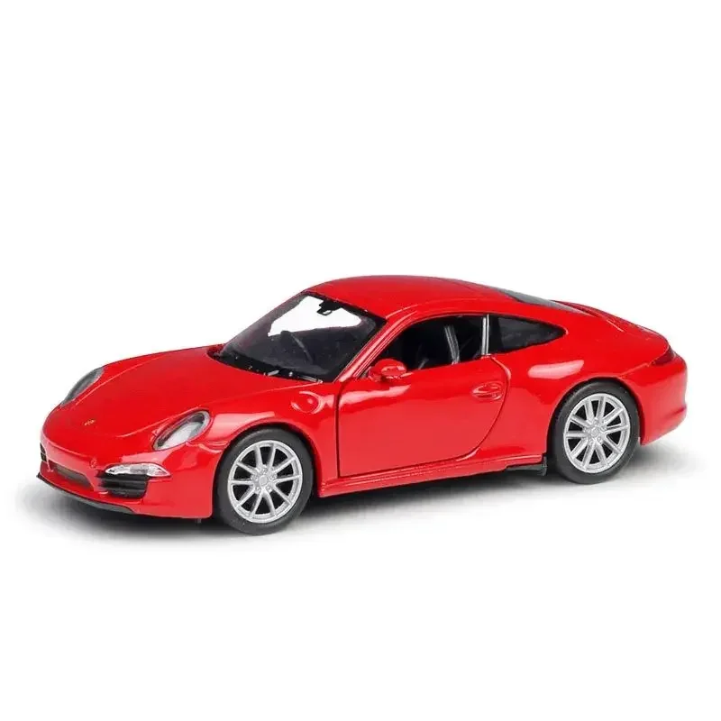 Welly 1:36 Scale 911 Carrera S Diecast Alloy Simulation Car Delicacy Model Static Collectible Boys Toys