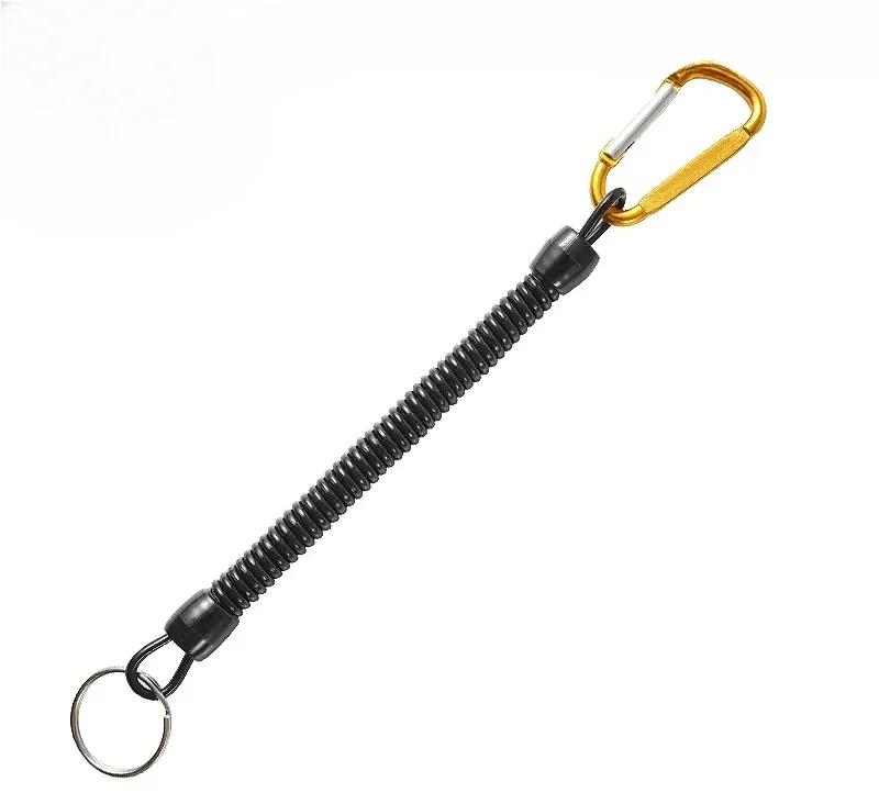 Multi-functional Tools Fishing Rod Protection Rope Anti-lost Rope Tension Elastic Fixed Rope Plastic Material Flexible Strong