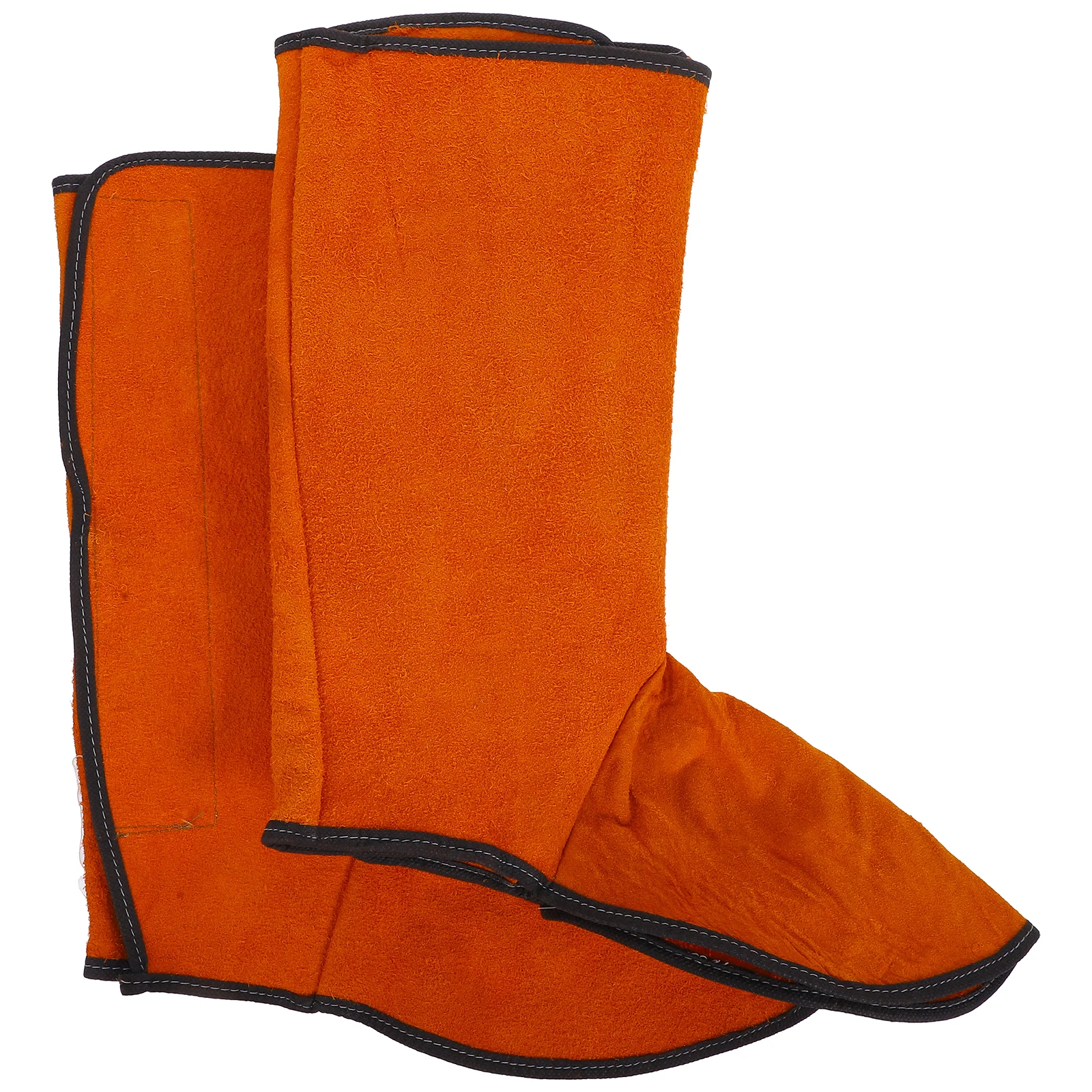 

2pcs Welding Boots Cowhide Anti spark Yellow Safety Covers Breathable Protective Work Shoes Men Labor Protection