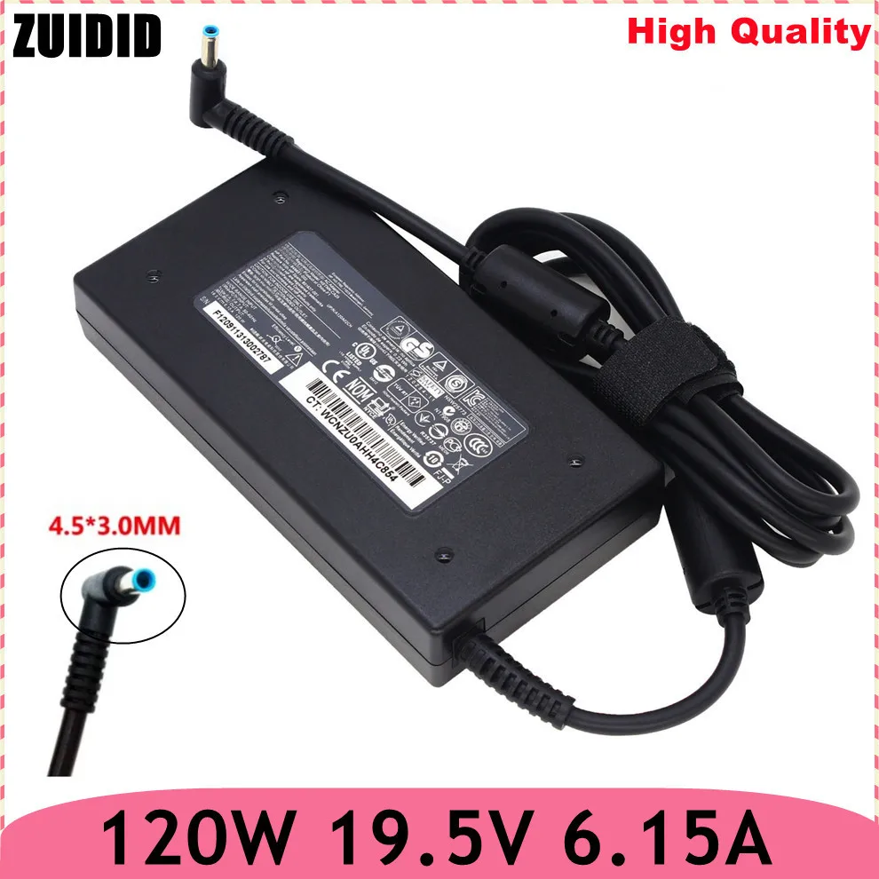 19.5V 6.15A 120W 4.5*3.0mm AC zasilacz laptopa ładowarka dla HP ENVY 15 17 TPN-Q173 710415-001 15-5102na 15-AX033 HSTNN-CA25