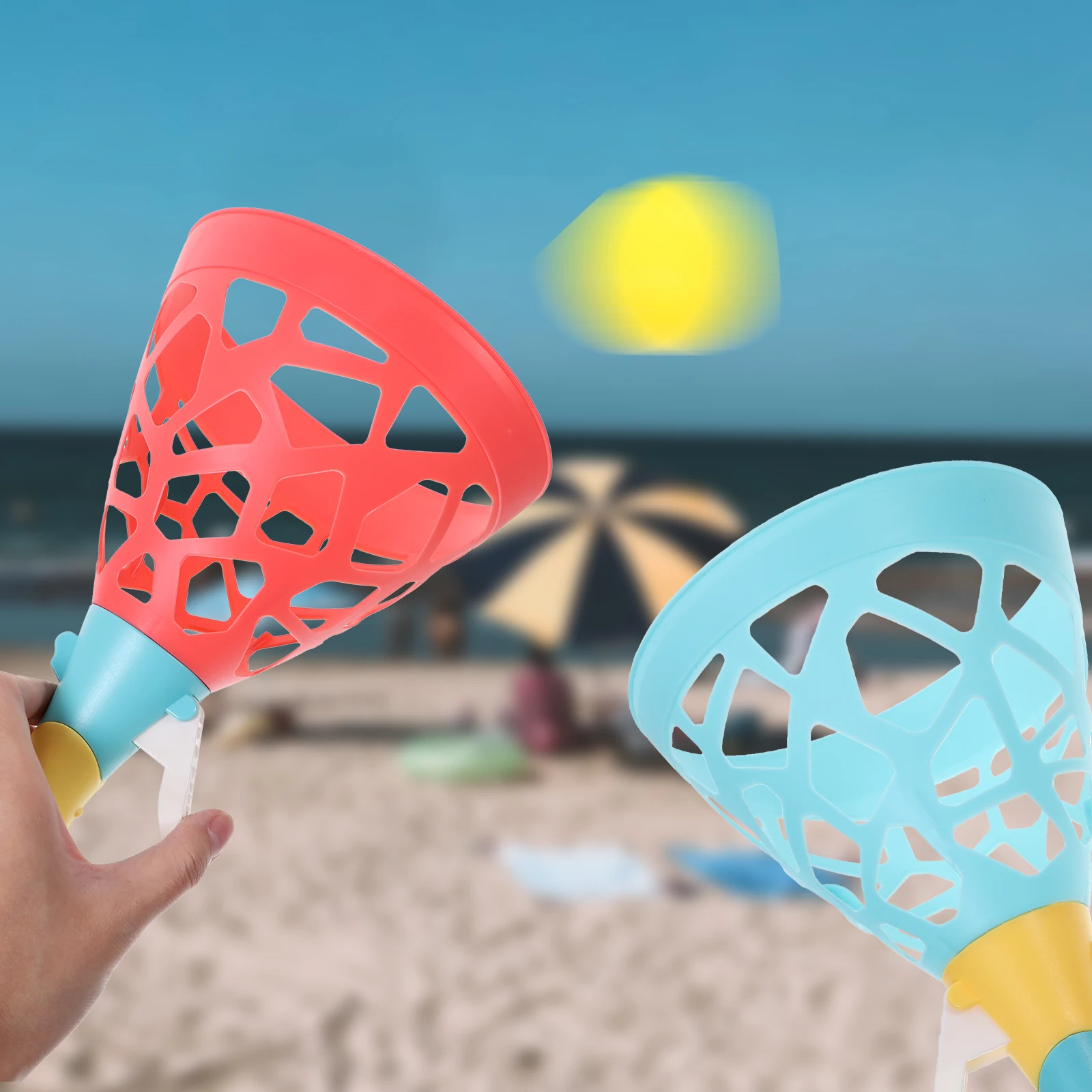 

Ejection Ball Throw Catch Catching Toy Outdoor Pop-Pass-Catch Balls Cup Games Interactive Child