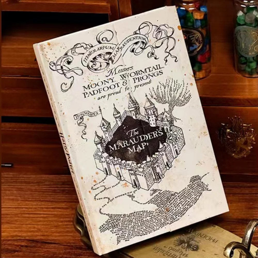 حقيقي هاري بوتر غلاف فني دفتر القرطاسية المدرسية مجلة مخطط أسبوعي المحمولة مكتب المصنف الفتيات هدايا عيد ميلاد #5