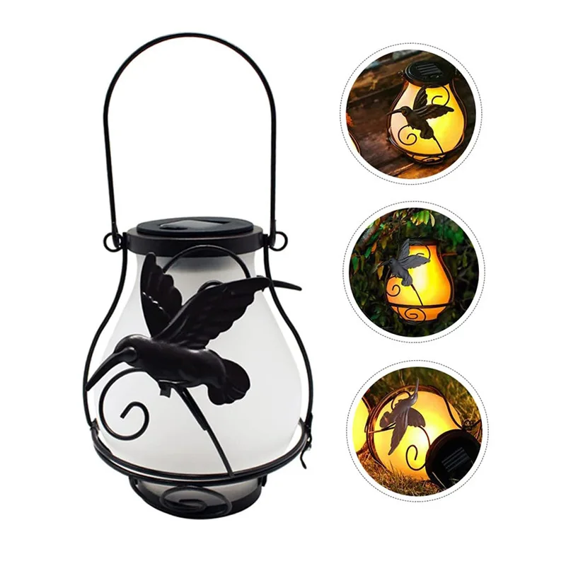 ShinyYing Wall Light, Iron Glass Outdoor, IP44 Waterproof Garden Decorative Lamp Patio Pathway