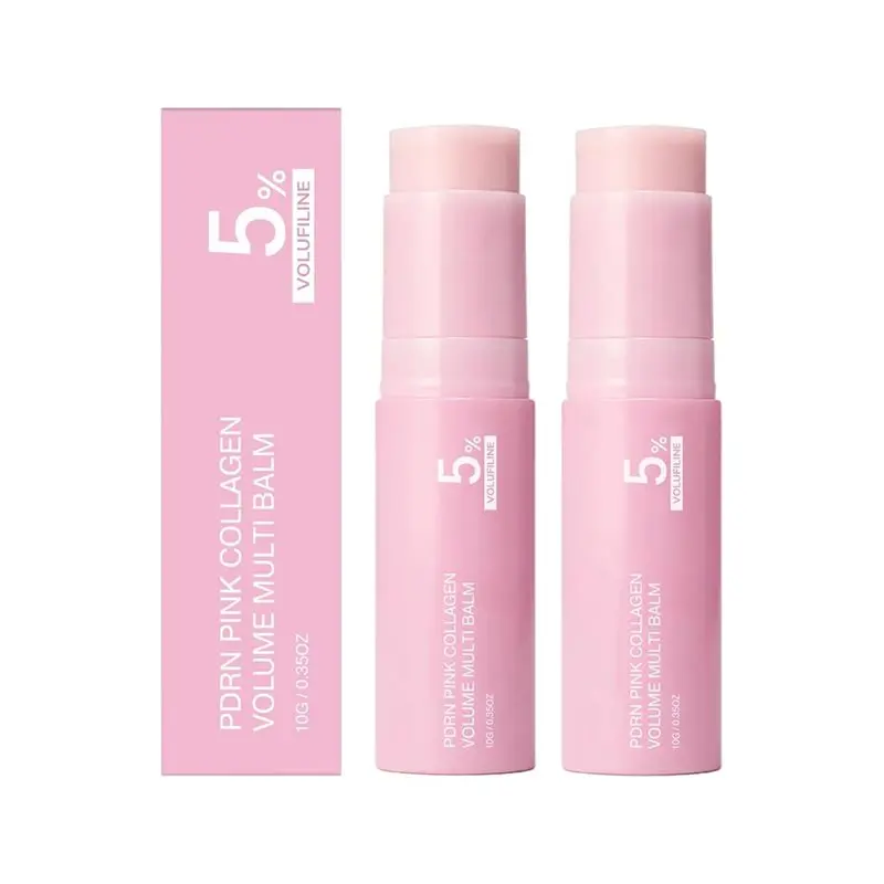 ABIT For Face& Body Hydrating Wrinkle Balm Stick PDRN Pink Collagen Volume Multi Balm, Collagen Plumping Stick