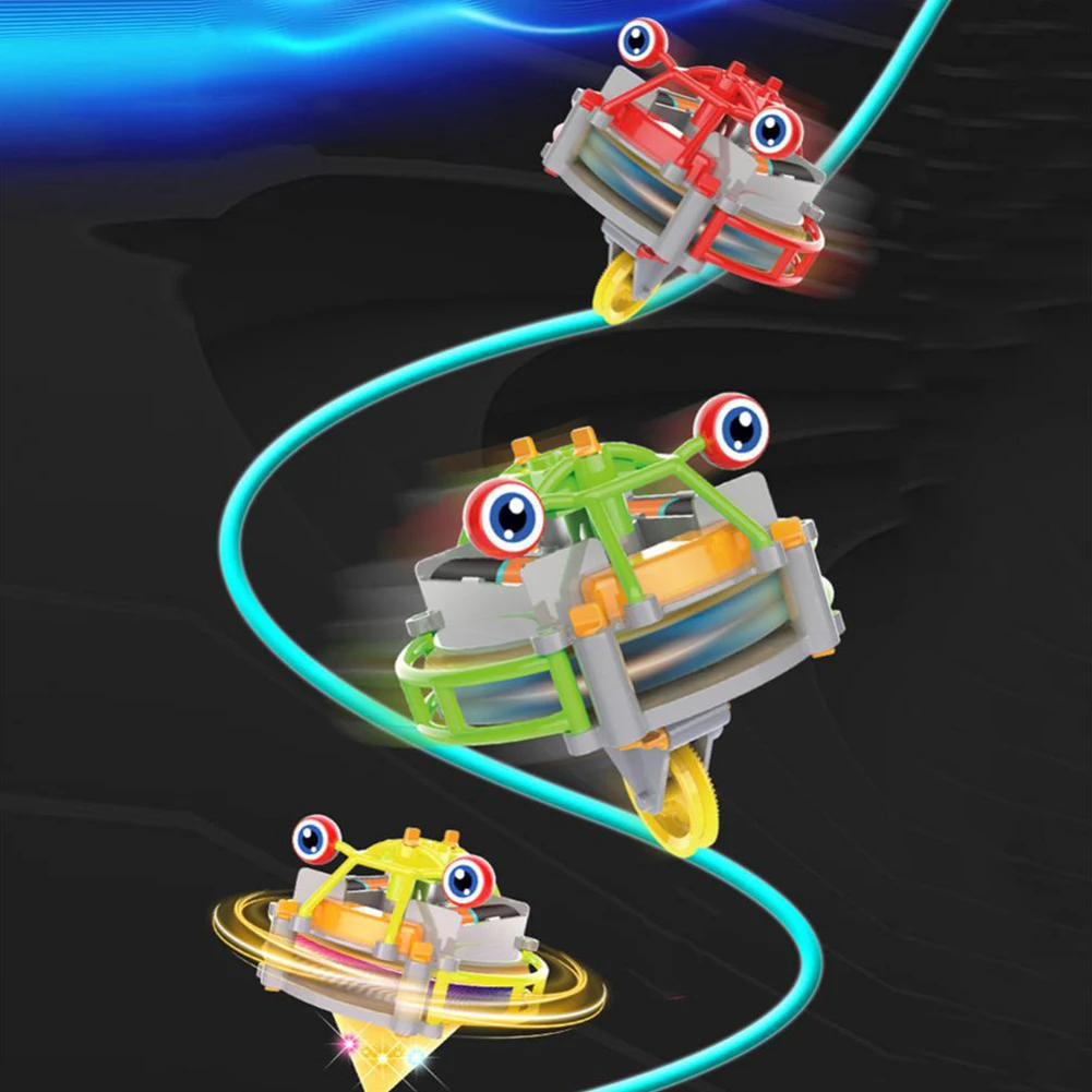Beste geschenken Eenwieler Robot Elektrisch speelgoed Eenwieler Balansspeelgoed Draadlopen Montage Gyro Speelgoed Fidget Spinner Speelgoed voor 3-12 jaar oud