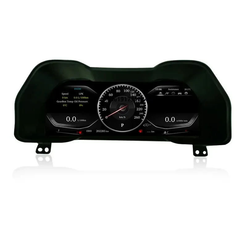 أحدث شاشة عرض لوحة أجهزة القياس الرقمية LCD مقاس 12.3 بوصة من AuCar لـ 4Runner 2014-2020 قمرة القيادة الافتراضية #1