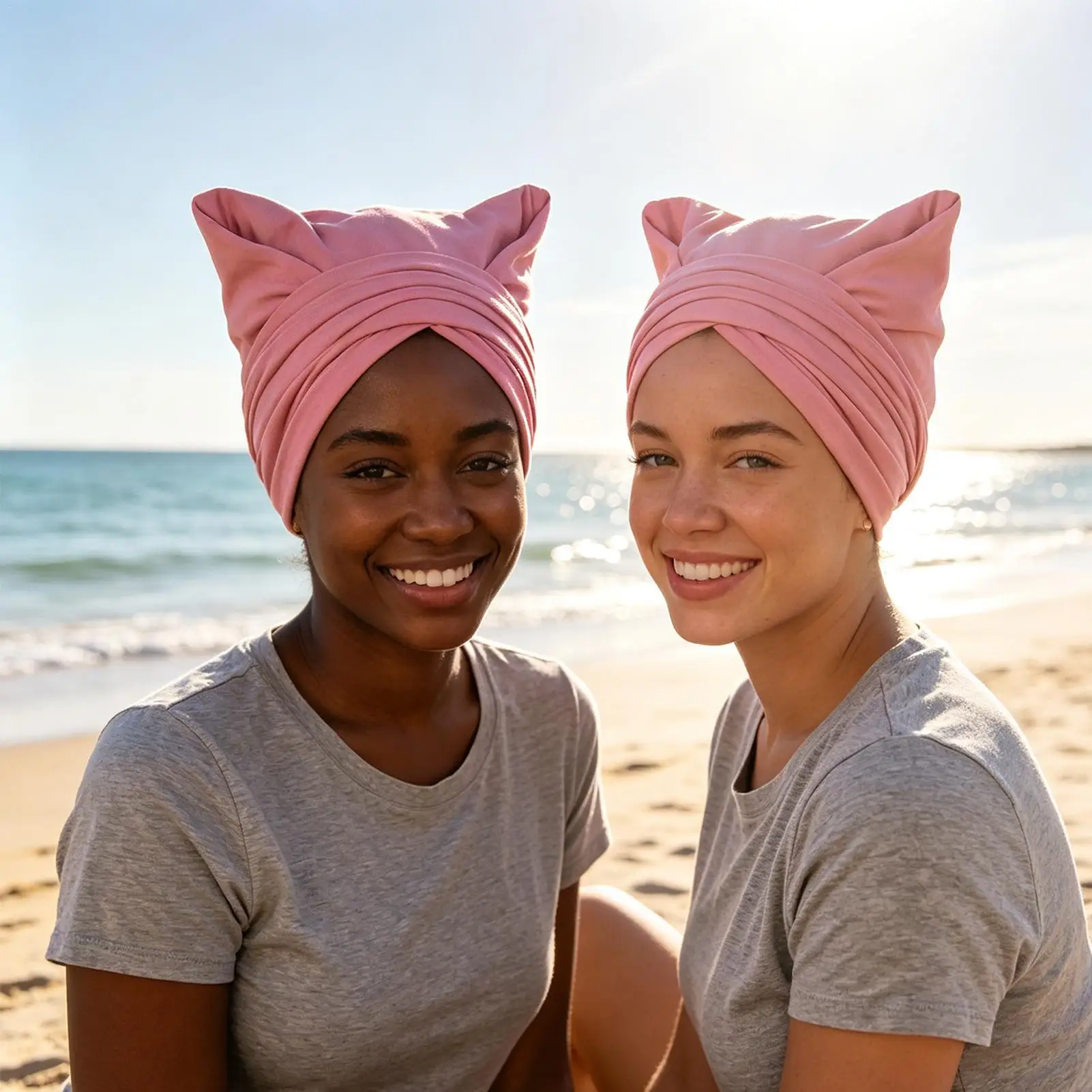 Professional Ladies Hair Towel Washable Hair Turban Wrap Drying Head Towels for Children and Women Wet Hair