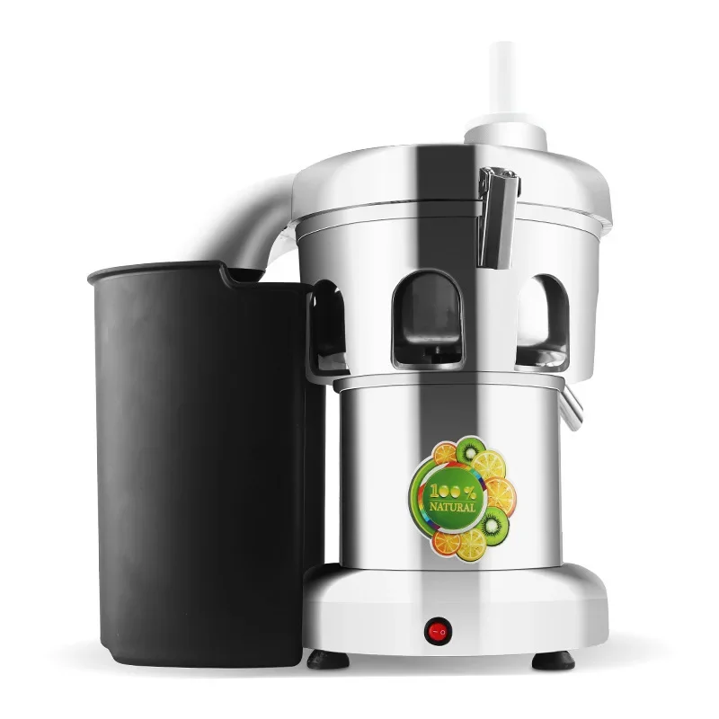 Electric Fruit Juicer Independent Pomace Discharge Outlet Low Vibration Stable Operation Stainless Steel Commercial Juice Maker